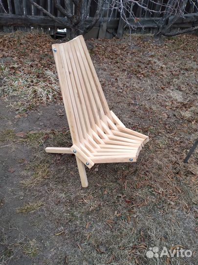 Кресло шезлонг складное