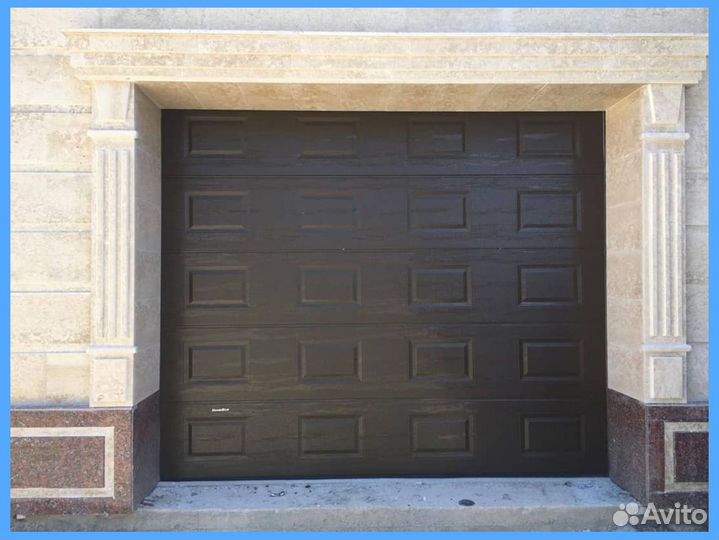 Автоматические гаражные секционные ворота