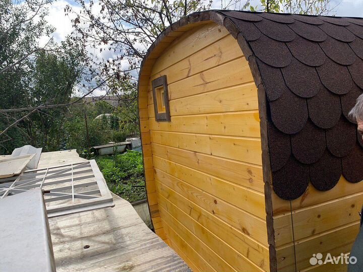 Бани-бочки квадро в наличии