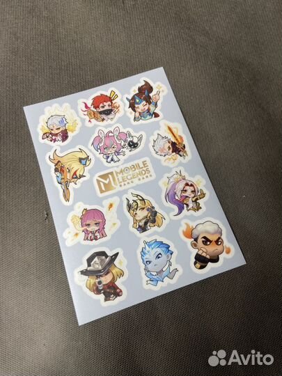 Стикеры Mobile Legends: Bang Bang mlbb