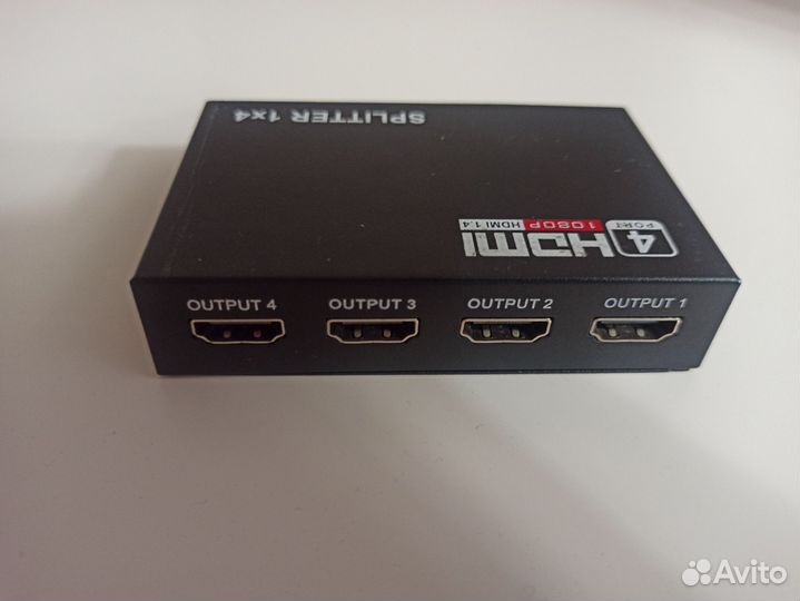 Hdmi сплиттер-разветвитель 1x4 (Splitter 1x4 )