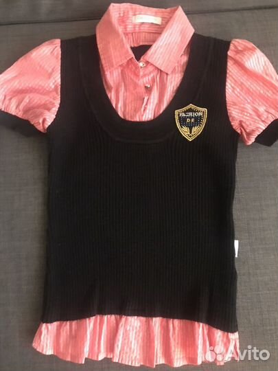 Блузки для девочки (можно использовать как школьну