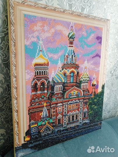 Картина из алмазной мозаики, 40х50 см, готовая