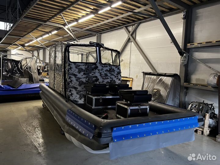 Супер лодка Болотоход