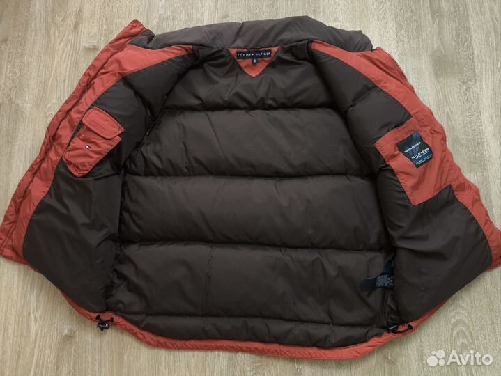 Пуховой жилет Tommy Hilfiger XL Vintage оригинал