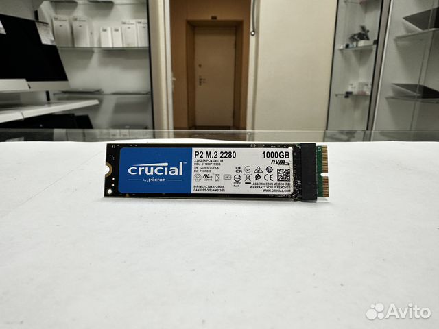 SSD PCI-E Crucial CT1000P2SSD8 1000gb(Д-447)