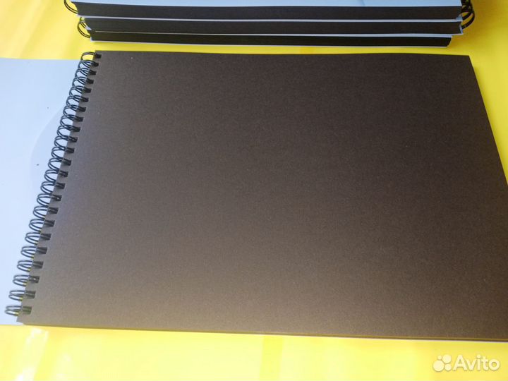 Блокнот коричневые листы