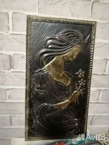 Панно чеканка 23 на 43,5см