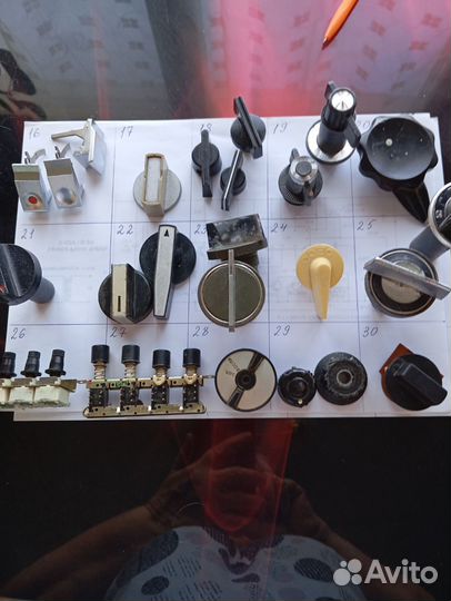 Ручки для радиоаппаратуры СССР