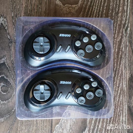 Игровая приставка денди + сега (беспроводная) hdmi