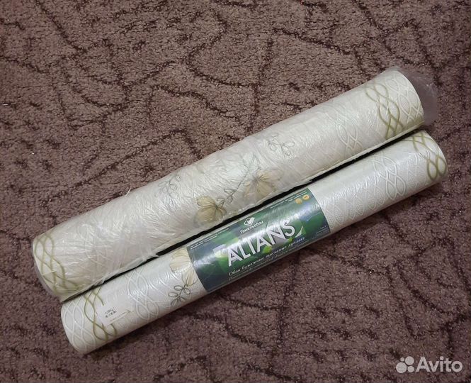 Обои бумажные тисненые дуплекс