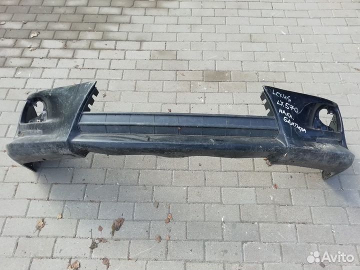 Lexus LX 570 накладка переднего бампера
