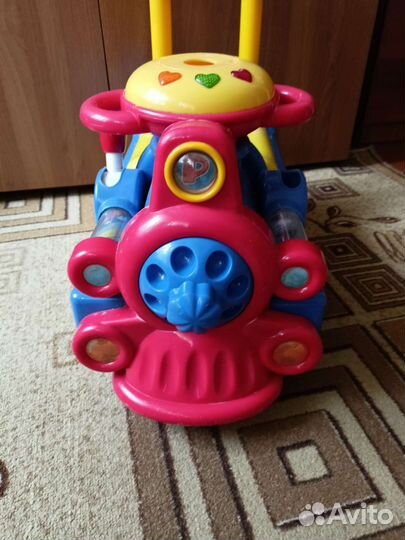 Машинка каталка толокар паровоз