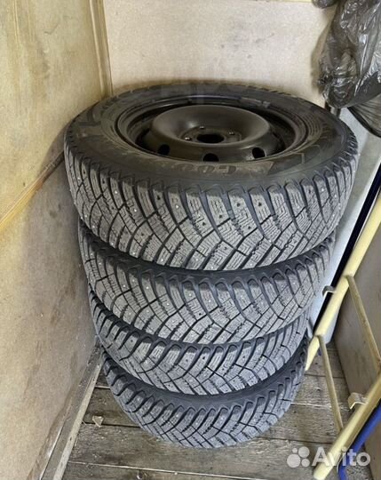 Колеса r14 зимние шипованные 4*100
