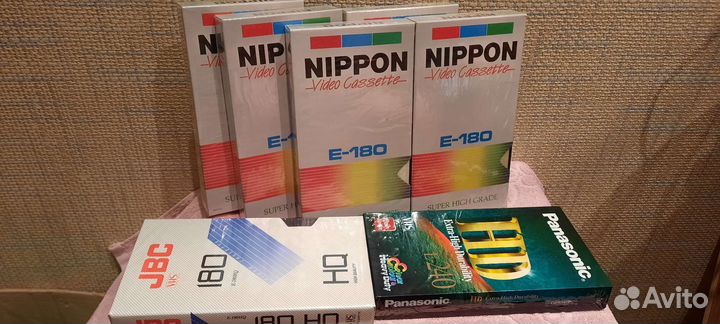 Видеокассеты vhs новые