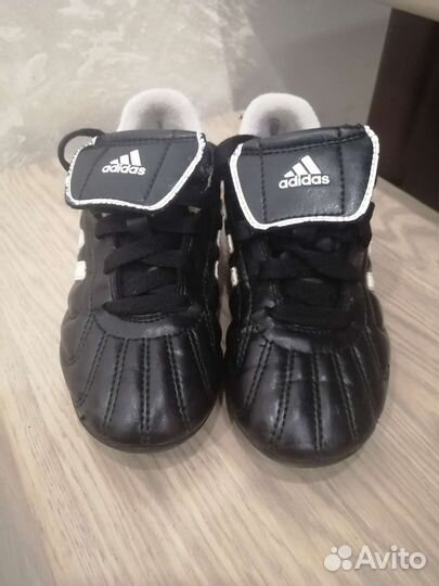 Футбольные бутсы adidas оригинал кожа