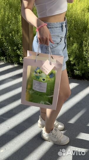 Подарочный букет из игрушек 