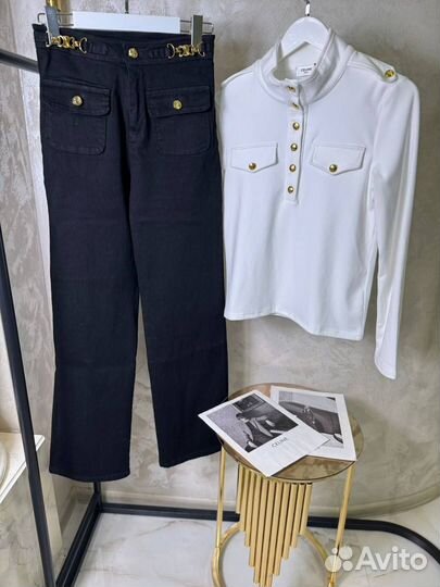 Джинсы celine стрейч