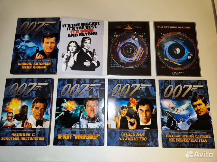 Dvd диски. Агент 007,Джеймс Бонд