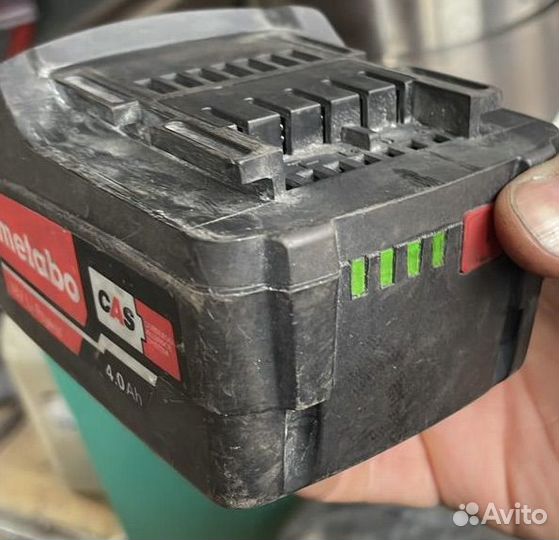 Аккумулятор metabo 18 v