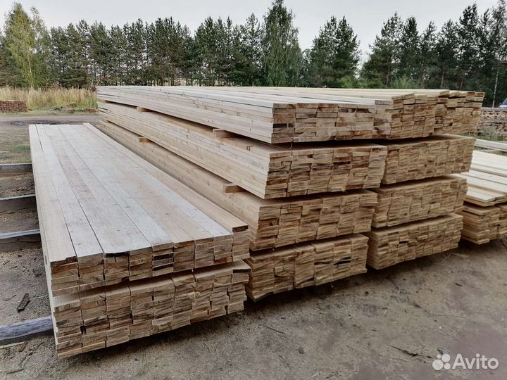Доска обрезная, сухара