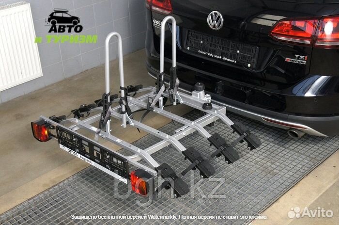 Вело площадка на 4 велосипеда Amos Titan