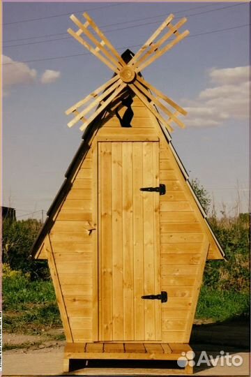 Дачный туалет домик HZZ