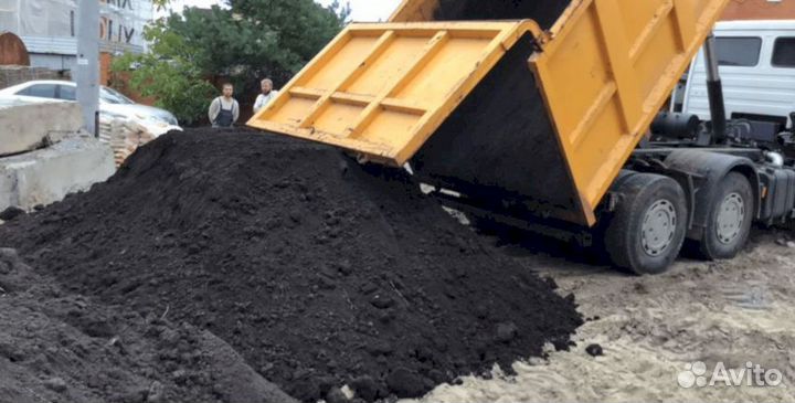 Земля чернозем плодородный грунт