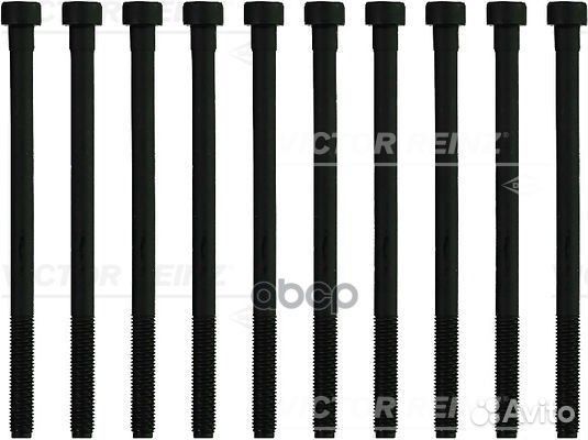 14-10276-01 к-кт болтов ГБЦ 10шт SMART Forfour