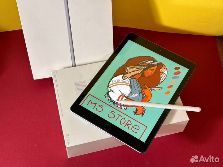 iPad 6 + Стилус + Procreate