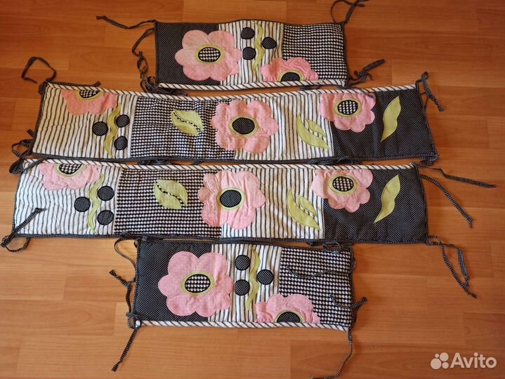 Бортики в детскую кроватку