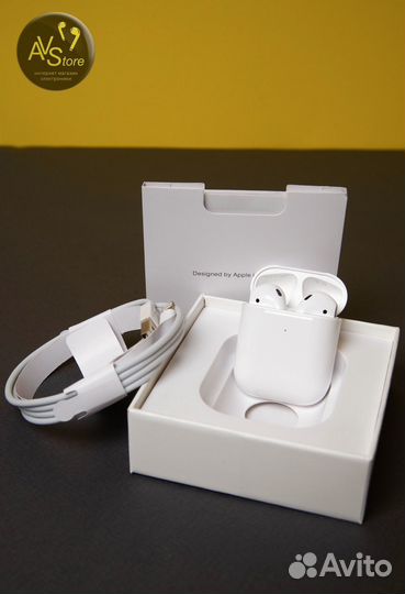 AirPods 2 Premium (Бесплатная доставка + гарантия)