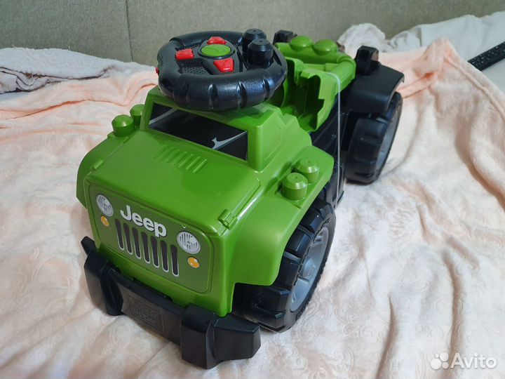 Каталка-толокар Mega Block Jeep First builders Rid