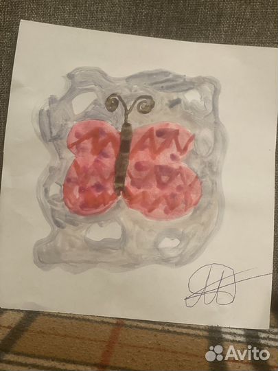 Рисунок бабочка