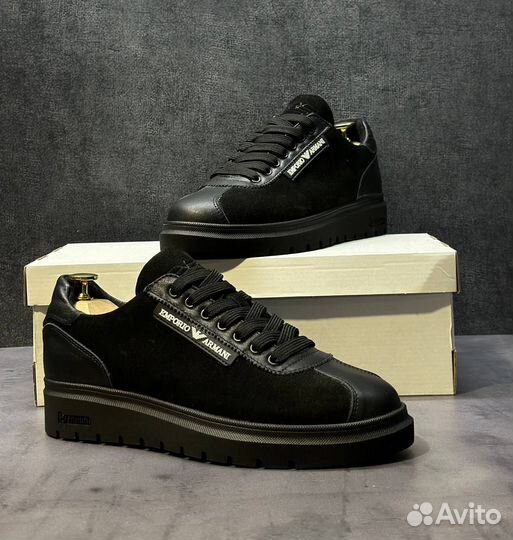 Зимние мужские кеды Armani (39-44)