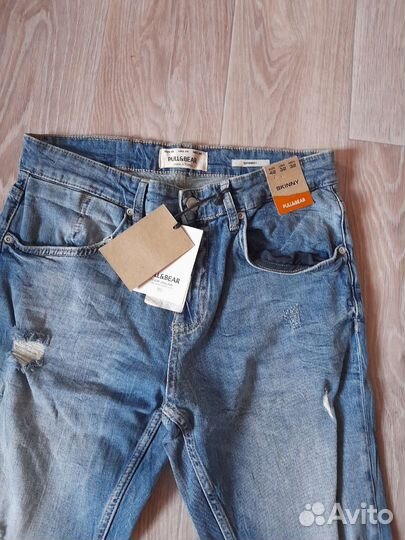 Джинсы скинни Pull&bear,размер 48 и 50