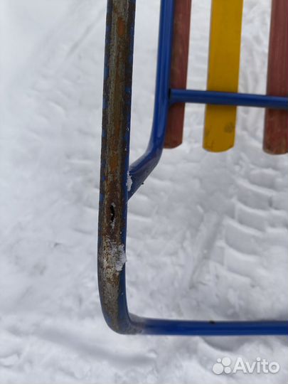 Детские зимние санки