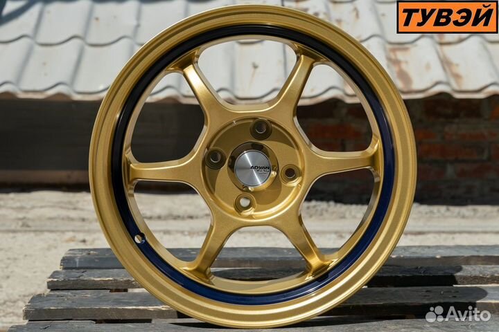 R15 Advan Racing style 6.5j ET38 4*100 (T065)