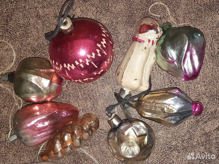 Елочные игрушки СССР