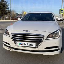 Hyundai Genesis 3.0 AT, 2015, битый, 157 000 км, с пробегом, цена 1 550 000 руб.