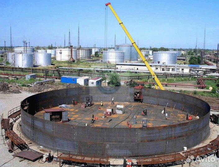 Резервуар от произвдителя. Бункер 3000м3