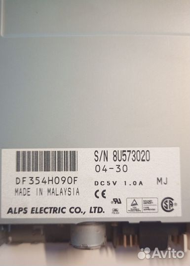 Флоппи-дисковод 3,5 alps DF354H090F