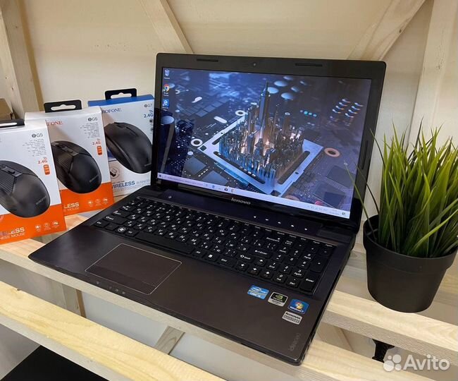 Металлический Lenovo i5/GT630/16Gb/SSD+HDD