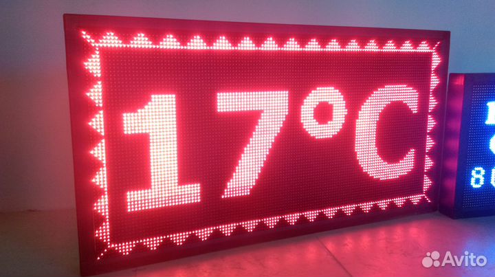 Бегущая строка 100х40 см