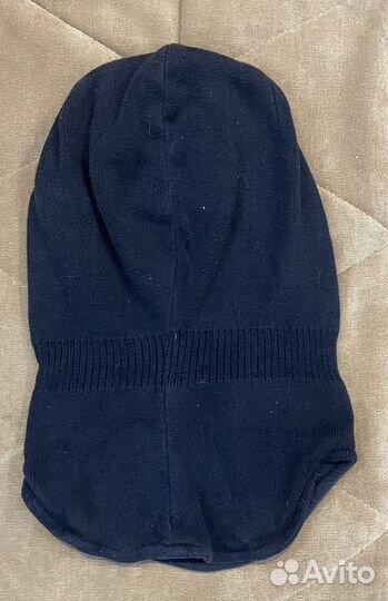 Шапка-шлем демисезонный, варежки reima