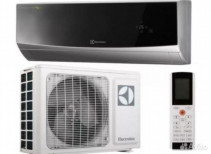 Сплит система с установкой