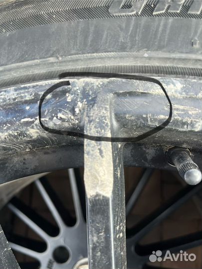 Зимняя резина с дисками r22