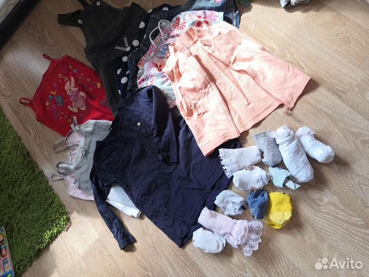 Вещи пакетом на девочку