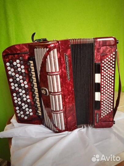 Баян гармонь аккордеон Германия weltmeister