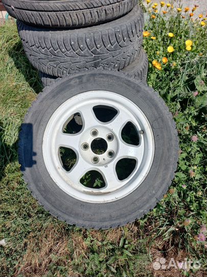 Зимние колеса на ниву